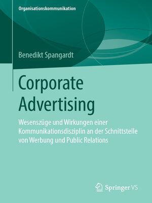 cover image of Corporate Advertising